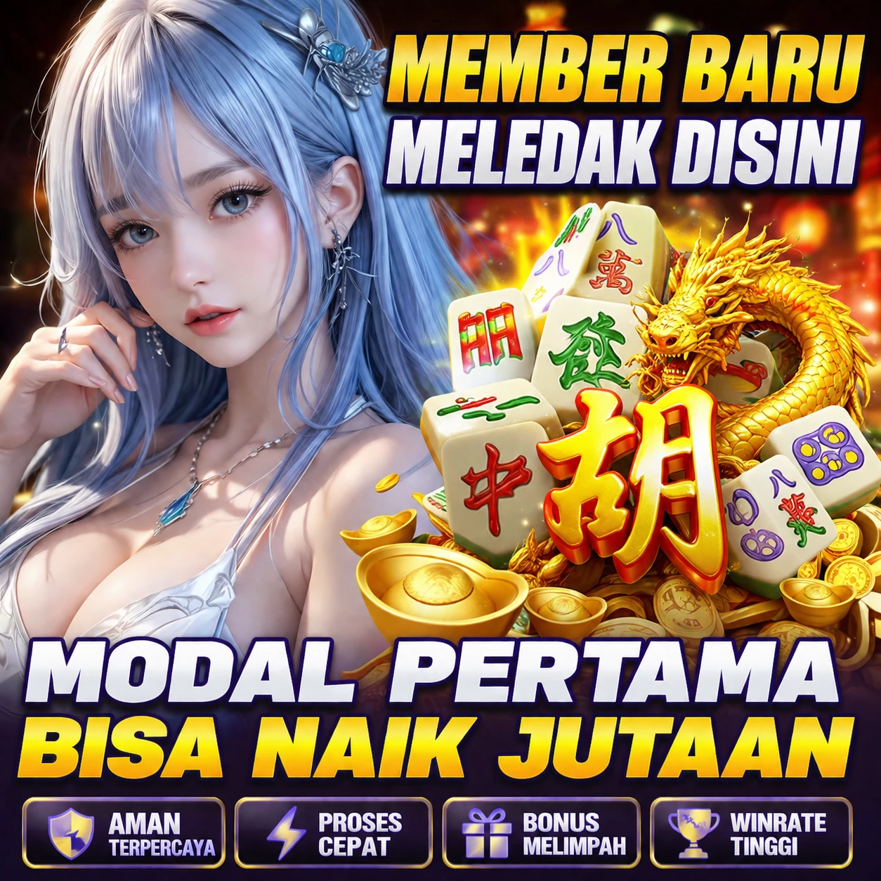 Proses download APK di browser Chrome Android